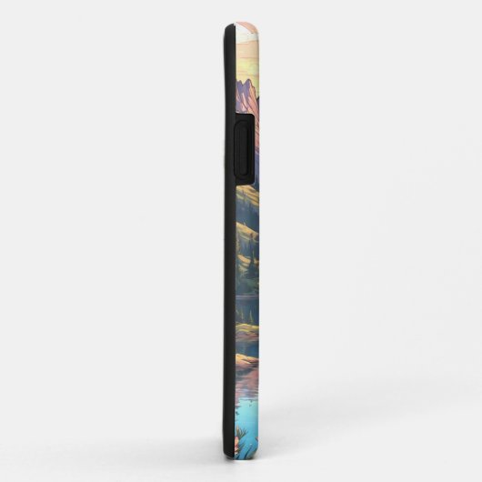 Bergsee Case-Mate iPhone Hülle (Hinten/Rechts)