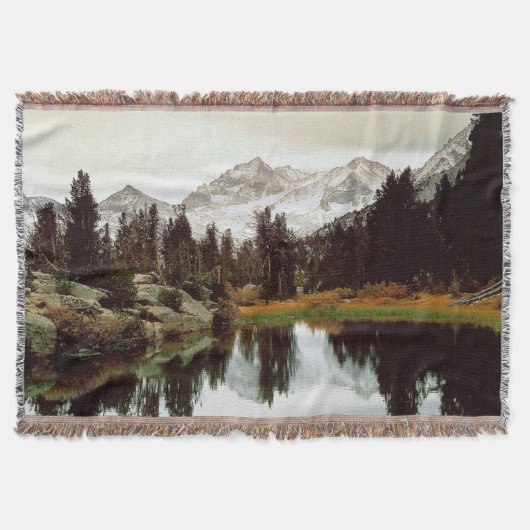 Bergsee-Design Blanket Decke (Vorderseite)