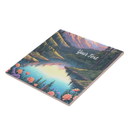 Bergsee Fliese (Seite)