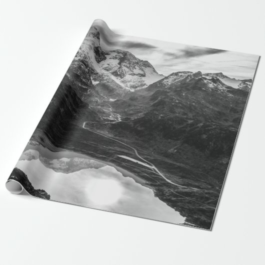 BERGSEE GESCHENKPAPIER (Ungerollt)