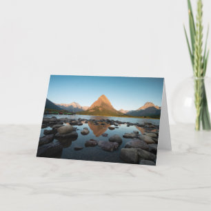 Bergsee   Glacier National Park Karte