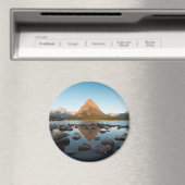 Bergsee | Glacier National Park Magnet (In Situ (Geschirrspüler))