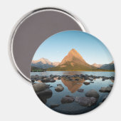 Bergsee | Glacier National Park Magnet (Vorderseite/Rückseite)
