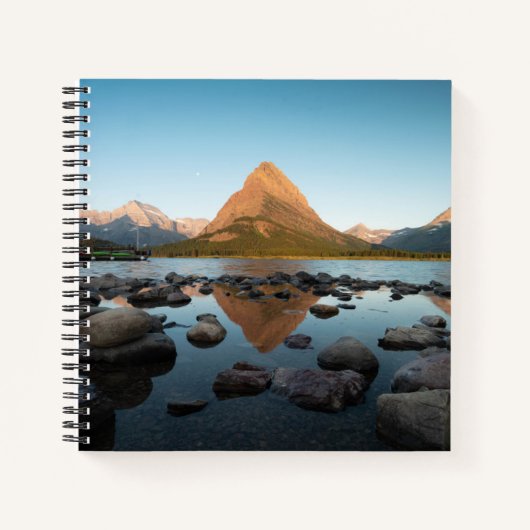 Bergsee | Glacier National Park Notizblock (Vorderseite)