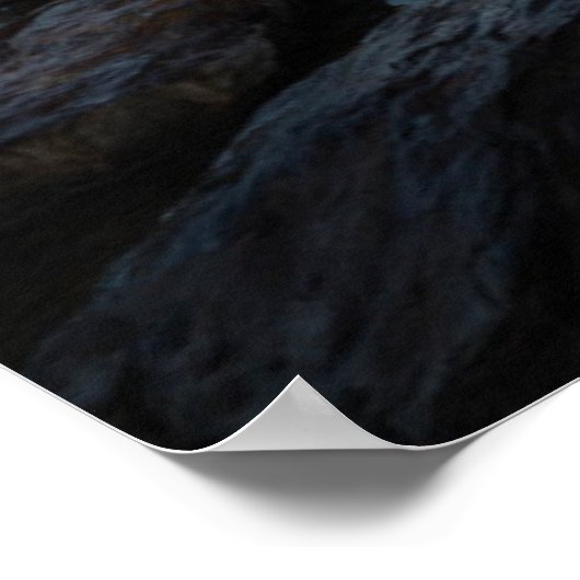 Bergsee | Glacier National Park Poster (Ecke)