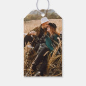 Bergsee-Hochzeit Geschenkanhänger (Rückseite)