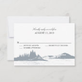 Bergsee | Hochzeit RSVP (Vorderseite)