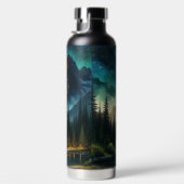 Bergsee/Hütte unter den Sternen Trinkflasche (Rechts)
