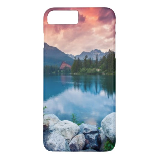 Bergsee im Nationalpark Hohe Tatra 2 Case-Mate iPhone Hülle (Rückseite)