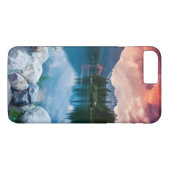 Bergsee im Nationalpark Hohe Tatra 2 Case-Mate iPhone Hülle (Rückseite (Horizontal))