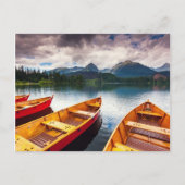 Bergsee im Nationalpark Hohe Tatra Postkarte (Vorderseite)