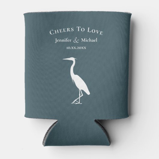 Bergsee jubelt Liebe Dosenkühler (Vorderseite)