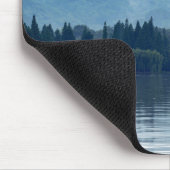 Bergsee Landschaft Mousepad (Ecke)