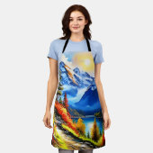 Bergsee: Landschaftliche Sicht Schürze (Getragen)