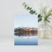 Bergsee Landschaftsfotografie Postkarte (Stehend Vorderseite)
