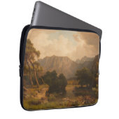 Bergsee mit Herons - Heinrich Funk Laptopschutzhülle (Vorne Rechts)