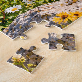 Bergsee mit Wildblumen Puzzle (Seite)