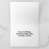 Bergsee Monarch Schmetterlinge Custom Card Karte (Innenseite)