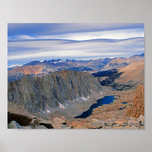 Bergsee Poster (Vorne)