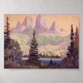 Bergsee Poster (Vorne)