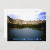 Bergsee Postkarte (Vorne/Hinten)