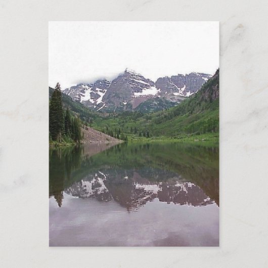 Bergsee Postkarte (Vorderseite)