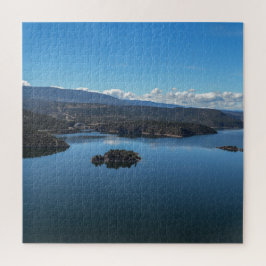 Bergsee Reflection Utah USA Naturschutzgebiete Puzzle