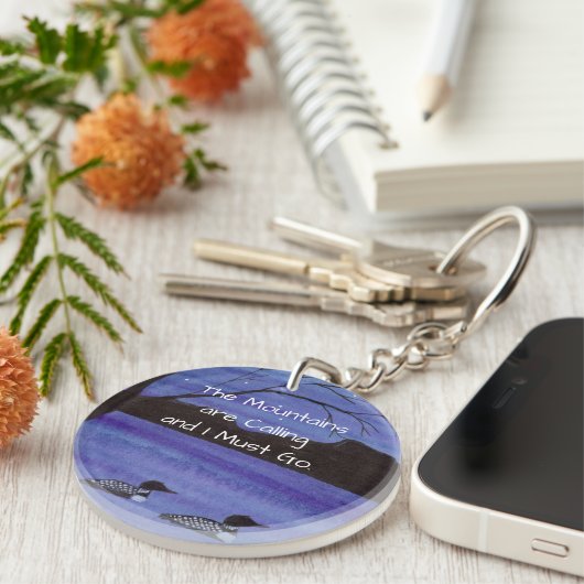 Bergsee Schlüsselanhänger (Vorderseite rechts)