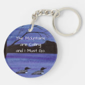 Bergsee Schlüsselanhänger (Rückseite)