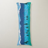 Bergsee Seitenschläferkissen (Vorderseite Vertikal)