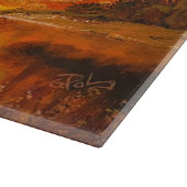 Bergsee, von Gary Poling Schneidebrett (Ecke)