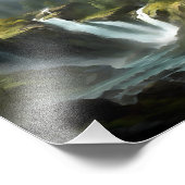 Bergsee-Zauber im Val Piora Fotodruck (Ecke)