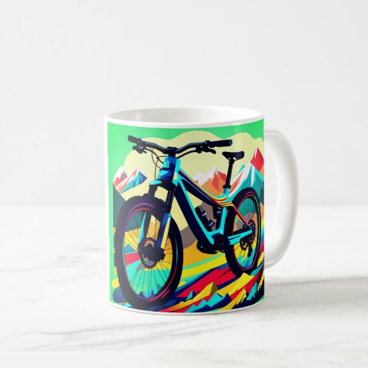 Bergsee-Zauber im Val Piora Kaffeetasse (VorderseiteRechts)