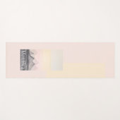 Bergsee-Zauber im Val Piora Mit Monogramm Yogamatte (Vorderseite (Horizontal))