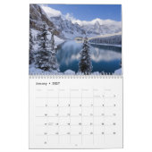Bergseen Landschaftliche Naturlandschaft Mauer-Kal Kalender (Jan 2027)