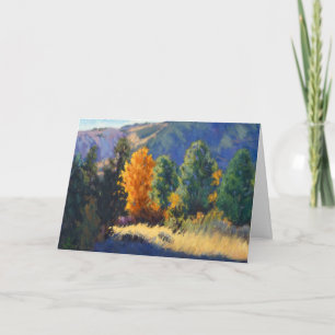 Bergserenität – Impressionistische Grußkarte Dankeskarte