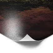 BERGSICHT AUF WALEN FOTODRUCK (Ecke)