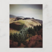 BERGSICHT AUF WALEN POSTKARTE (Vorderseite)