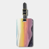 Bergsicht Gepäckanhänger (Vorderseite vertikal)