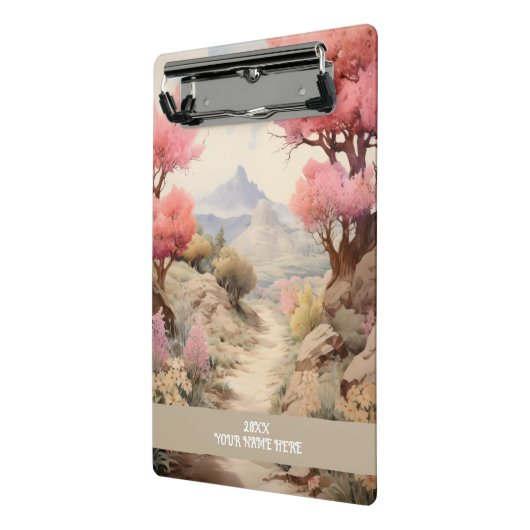 Bergsicht Mini Klemmbrett (Gewinkelt2)