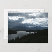 Bergsicht Postkarte Nr. 1 (Vorne/Hinten)