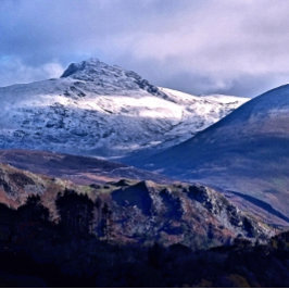 BERGSICHT SEIDENPAPIER