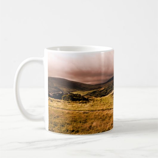 BERGSICHT, WALES KAFFEETASSE (Links)