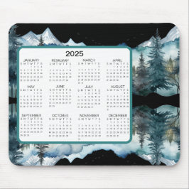 Bergsichtskalender Mousepad