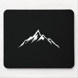 Bergskifahren Bergsteigen Mountainbiker Mousepad