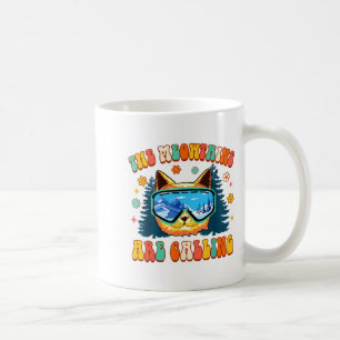Bergskifahren Liebhaber Snowboard die Meowtains si Kaffeetasse