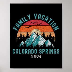 Bergskifahren Wandern Familienurlaub Colorado Sp Poster