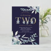 Bergsommer Blumengold 2. Geburtstag (Stehend Vorderseite)