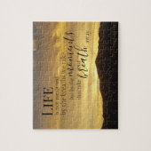 Bergsonnenangebote Lebensmomente atmen weg Puzzle (Vertikal)