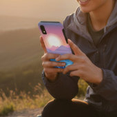 Bergsonnenuntergang Abstrakt Case-Mate iPhone Hülle